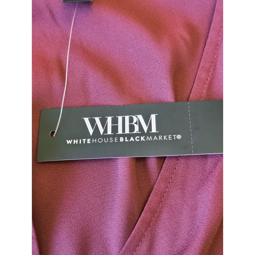 White House Black Market  Blouse Size 8 NWT - Picture 6 of 9